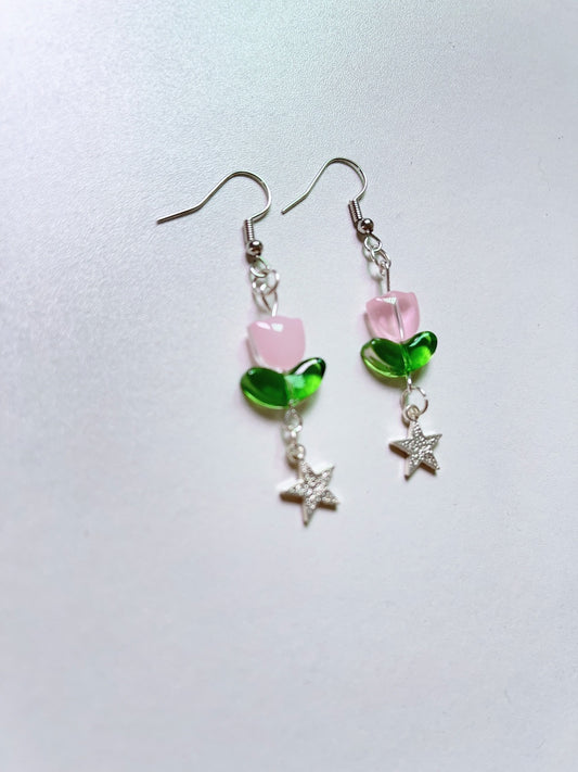 Rose Earrings